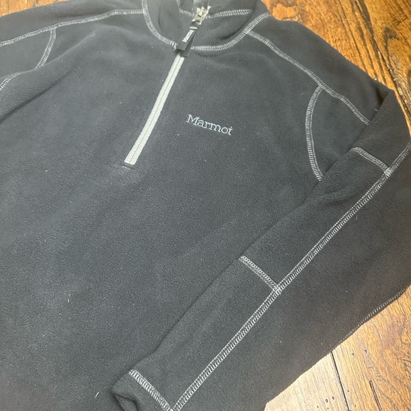 NWT Marmot 1/4‎ Zip Fleece Boys Size Medium - Picture 1 of 6